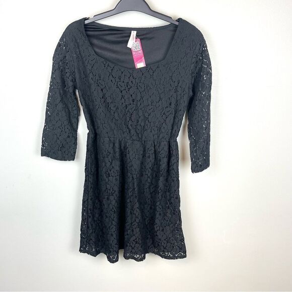 Xhilaration Lace Black Dress Size Small Target Brand NWT - Picture 1 of 4
